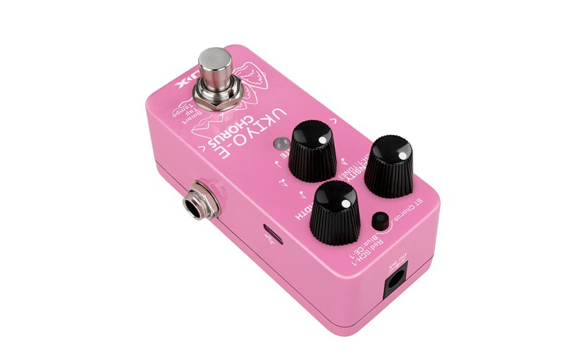 NUX - UKIYO-E Mini Pedal with Three Vintage Chorus Models Effects Pedal