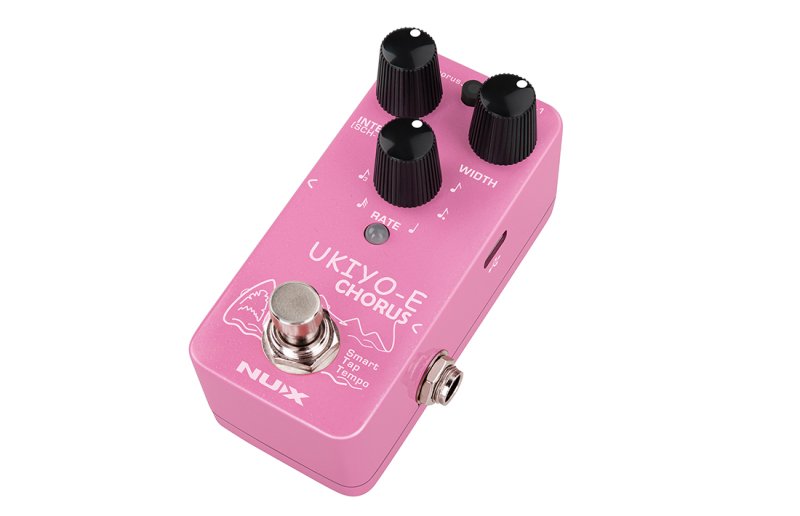 NUX - UKIYO-E Mini Pedal with Three Vintage Chorus Models Effects Pedal