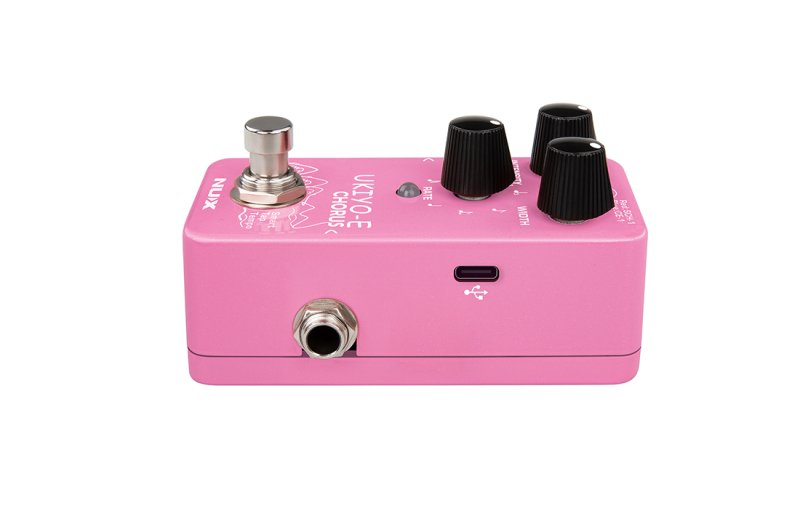 NUX - UKIYO-E Mini Pedal with Three Vintage Chorus Models Effects Pedal