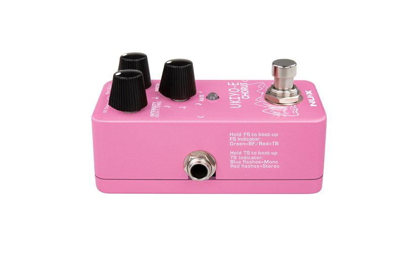NUX - UKIYO-E Mini Pedal with Three Vintage Chorus Models Effects Pedal