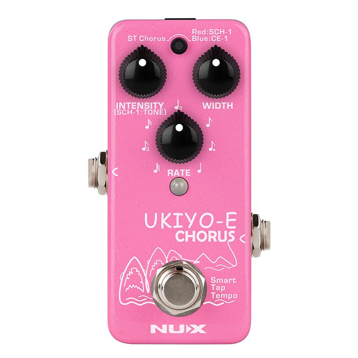 NUX - UKIYO-E Mini Pedal with Three Vintage Chorus Models Effects Pedal