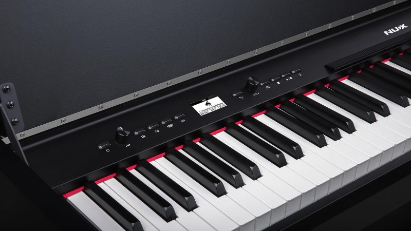 NUX - 88-Key Digital Piano with Bluetooth, Black