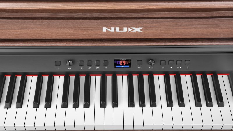 NUX - 88-Key Digital Piano with Triple-Sensor Hammer Action