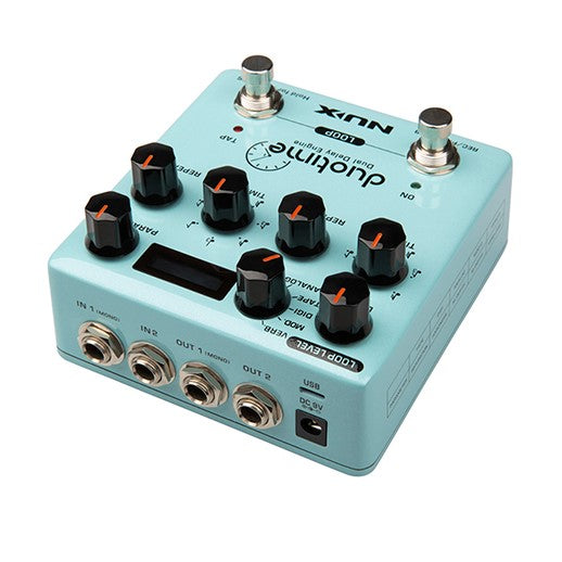 NUX - Duotime Dual Delay Pedal