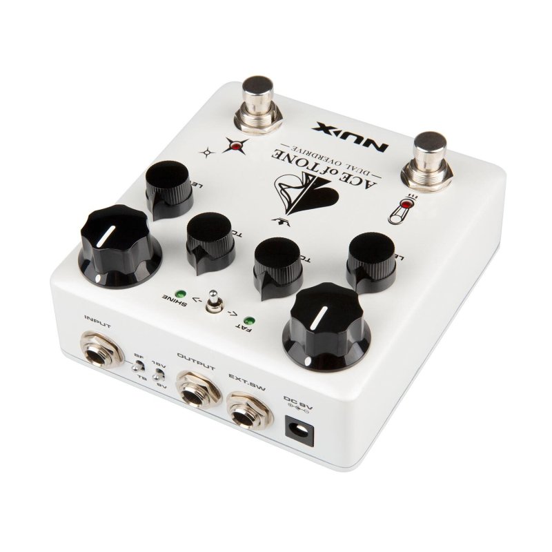 NUX - Ace Of Tone Dual Overdrive Effects Pedal