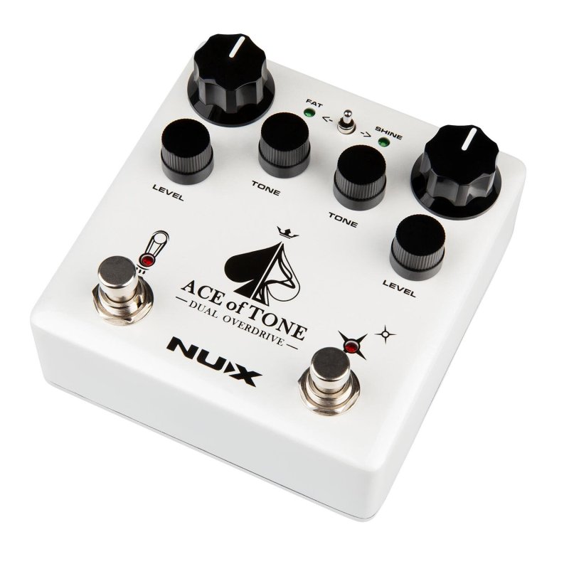 NUX - Ace Of Tone Dual Overdrive Effects Pedal