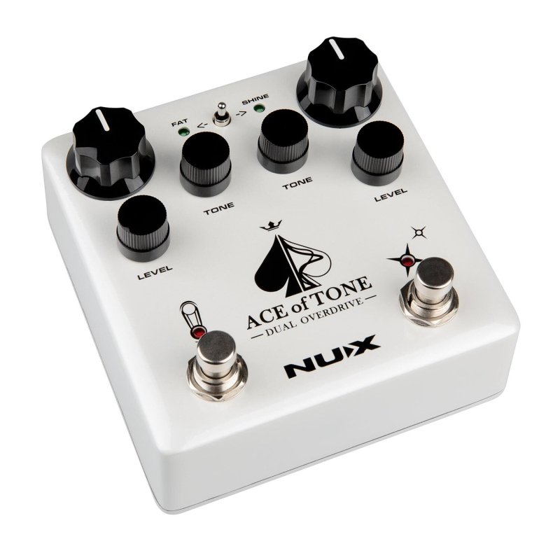NUX - Ace Of Tone Dual Overdrive Effects Pedal