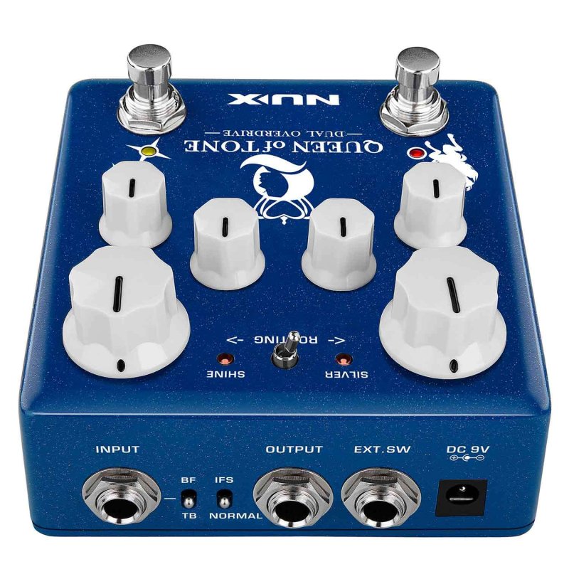 NUX - Queen Of Tone Dual Overdrive Effects Pedal