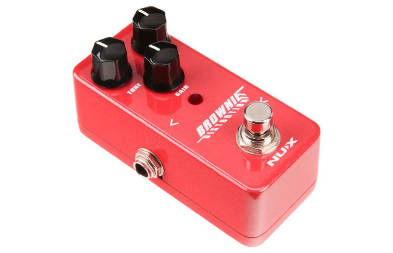 NUX - Brownie Classical Distortion Guitar Effects Pedal