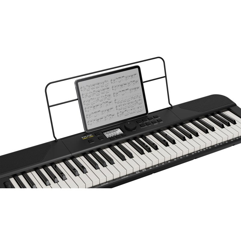 NUX - 61-Key Portable Keyboard with Touch Response, Rechargeable Battery & Bluetooth