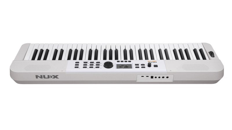 NUX - 61-Key Portable Keyboard with 700 Tones, White