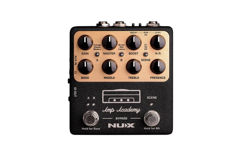 NUX - Amp Academy Stomp-Box Amp Modeler Pedal