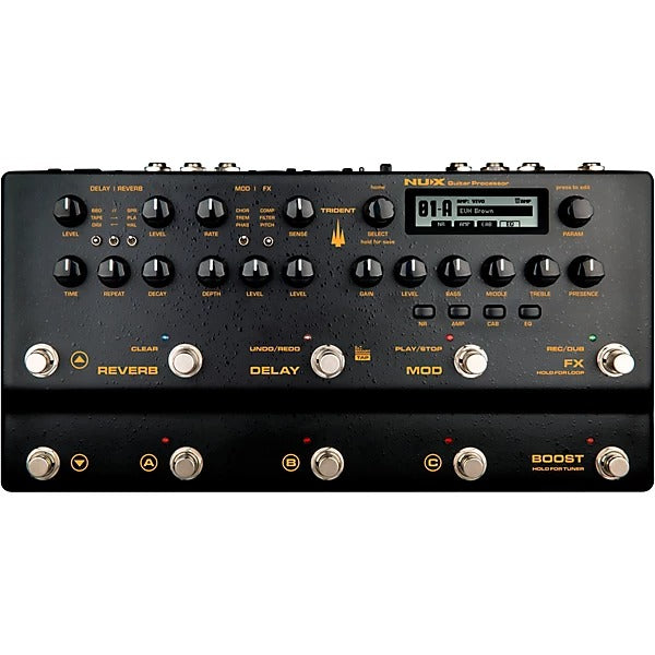 NUX - Trident Guitar Processor With Amps, IR Loader, FX and Phrase Looper