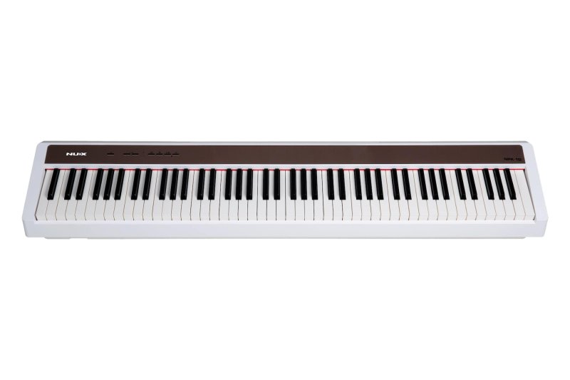 NUX - 88-key Smart Digital Piano Keyboard, White