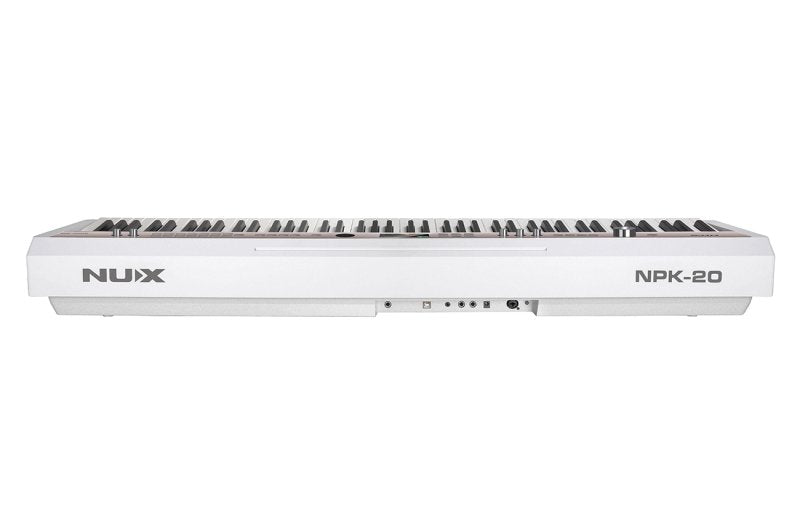 NUX - 88-Key Triple-Sensor Portable Digital Piano, White