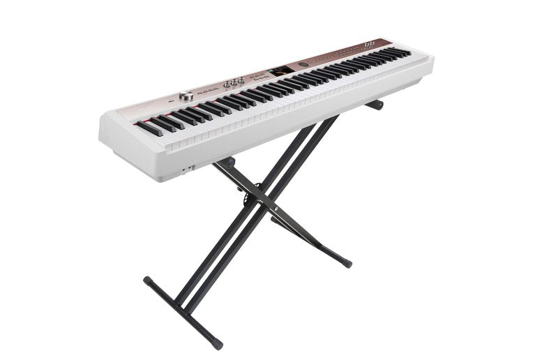 NUX - 88-Key Triple-Sensor Portable Digital Piano, White
