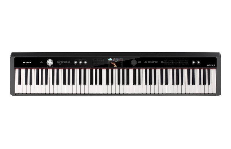 NUX - 88-Key Triple-Sensor Portable Digital Piano, Black