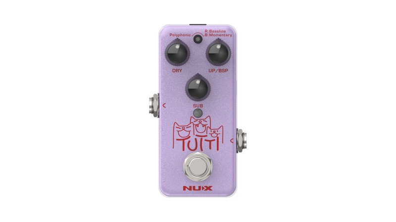 NUX - TUTTI Polyphonic Octave Pedal