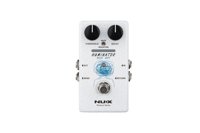 NUX - Huminator Analog Noise Gate with Indicator Effects Pedal