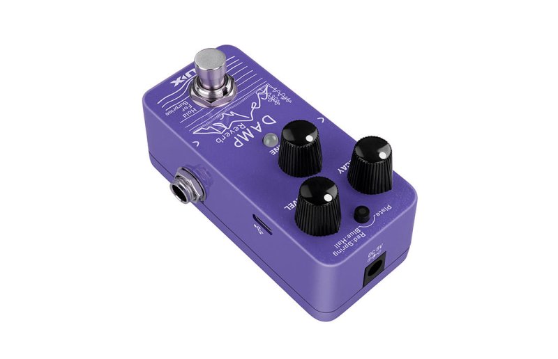 NUX - Damp Mini Pedal With Three Classic Reverb Models Effects Pedal