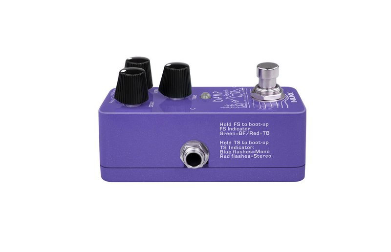 NUX - Damp Mini Pedal With Three Classic Reverb Models Effects Pedal