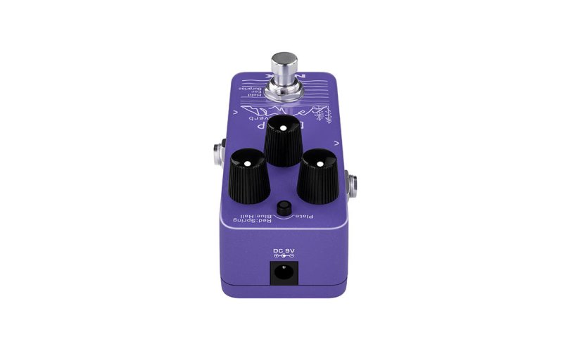NUX - Damp Mini Pedal With Three Classic Reverb Models Effects Pedal