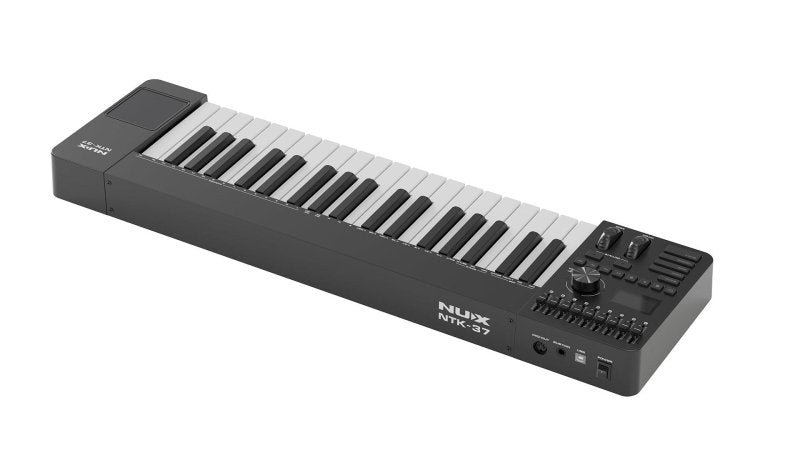 NUX - 37-Key MIDI Keyboard Controller, Black