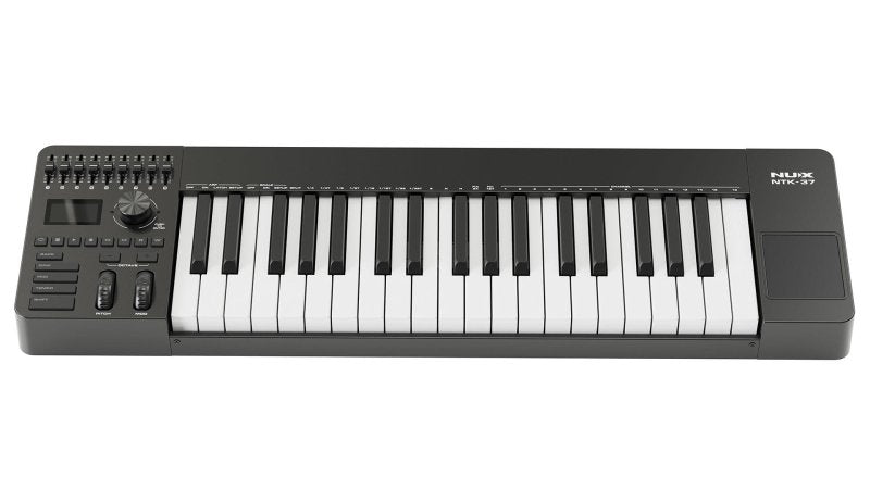 NUX - 37-Key MIDI Keyboard Controller, Black