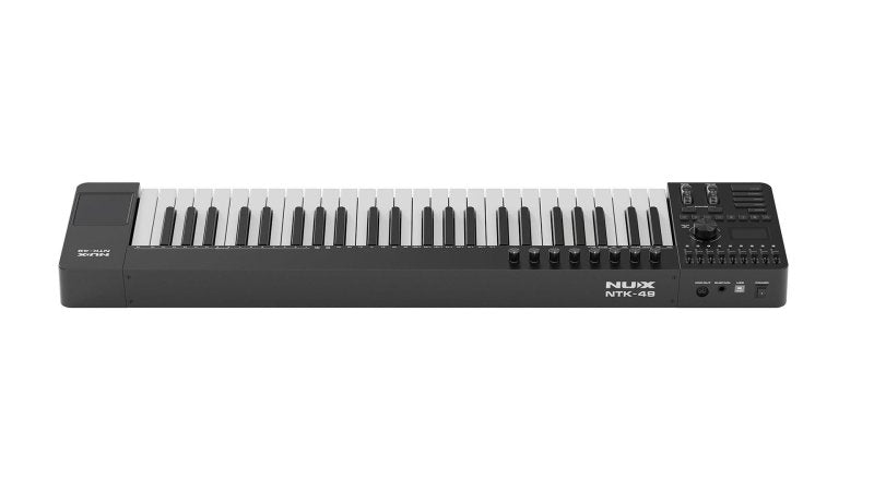 NUX - 49-Key MIDI Keyboard Controller, Black