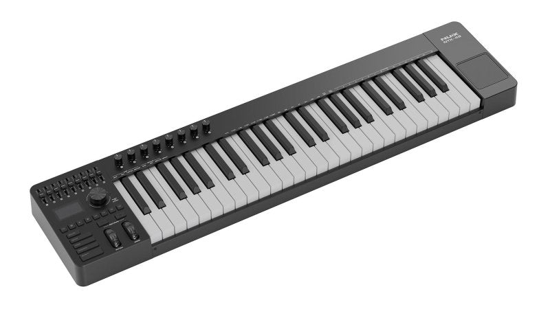 NUX - 49-Key MIDI Keyboard Controller, Black