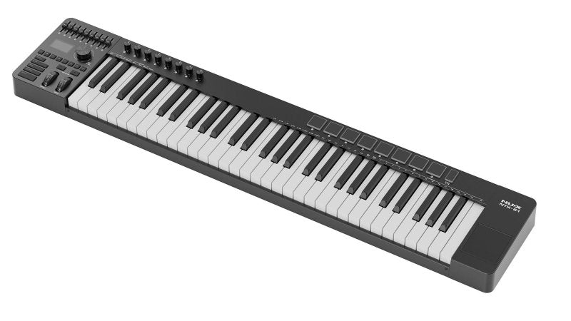 NUX - 61-Key MIDI Keyboard Controller, Black