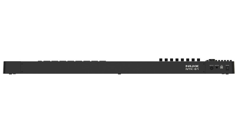 NUX - 61-Key MIDI Keyboard Controller, Black