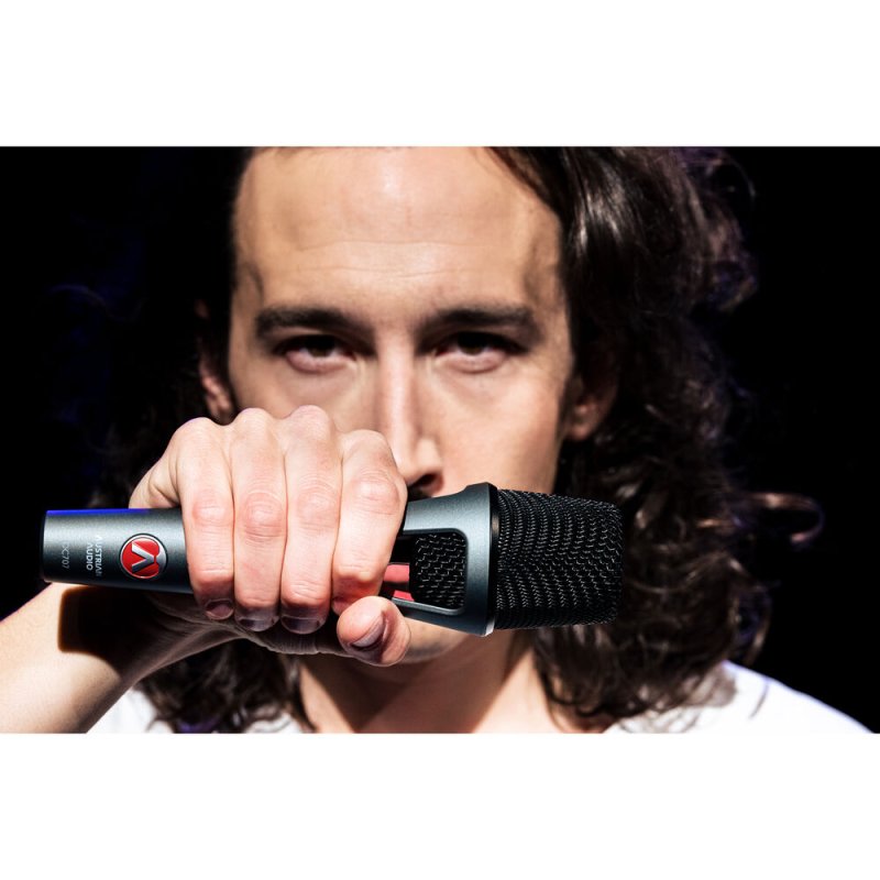 Austrian Audio - Handheld True Condenser Vocal Microphone, Black
