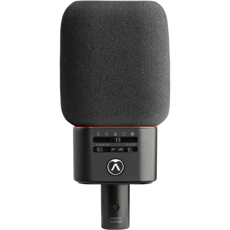Austrian Audio - Large-Diaphragm Multipattern Condenser Microphone, Black
