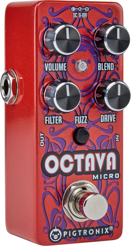 Pigtronix - Octava Micro Analog Octave Fuzz & Distortion Pedal