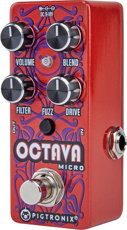 Pigtronix - Octava Micro Analog Octave Fuzz & Distortion Pedal