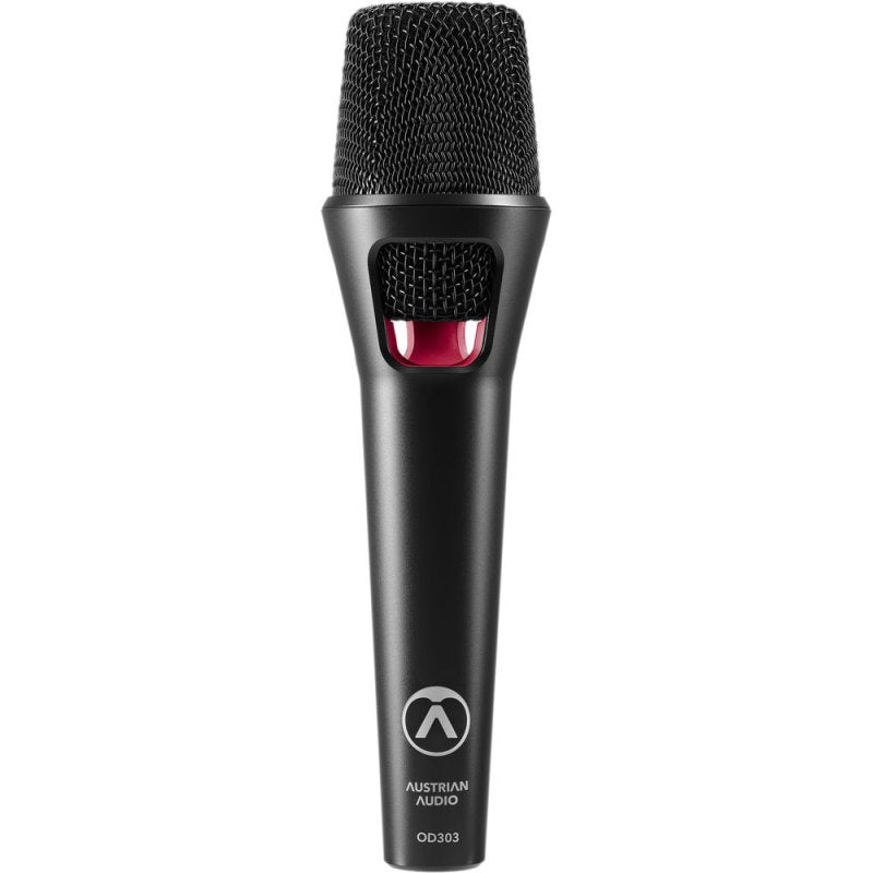 Austrian Audio - Handheld Supercardioid Dynamic Handheld Vocal Microphone, Black