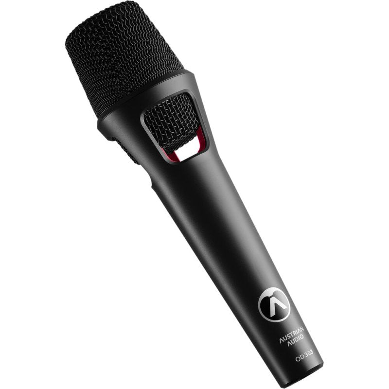 Austrian Audio - Handheld Supercardioid Dynamic Handheld Vocal Microphone, Black