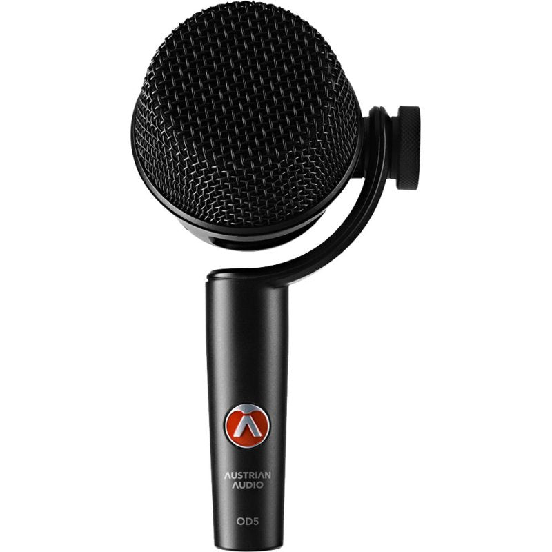 Austrian Audio - Cardioid Active-Dynamic Instrument Microphone, Black
