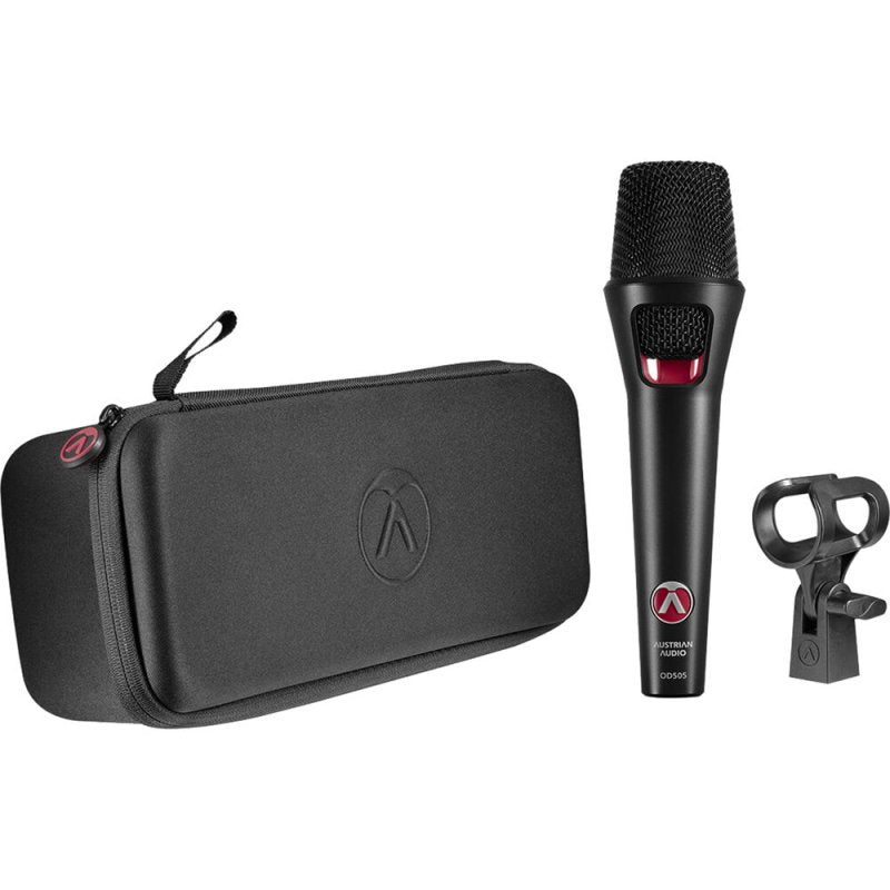 Austrian Audio - Handheld Active Dynamic Vocal Microphone, Black