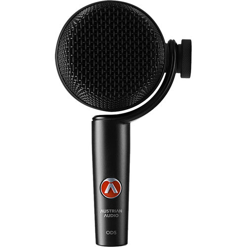 Austrian Audio - Cardioid Active-Dynamic Instrument Microphone, Black