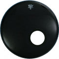 Remo - 20" Powerstroke P3 Ebony Bass Drumhead With 5" Black Dynamo