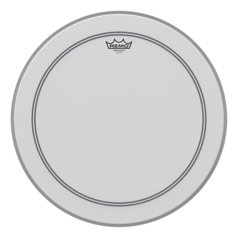Remo - 20" Powerstroke P3 Coated Bass Drum Head With Falam Patch