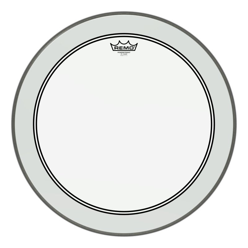 Remo - Powerstroke® P3 Clear Bass Drumhead, 22