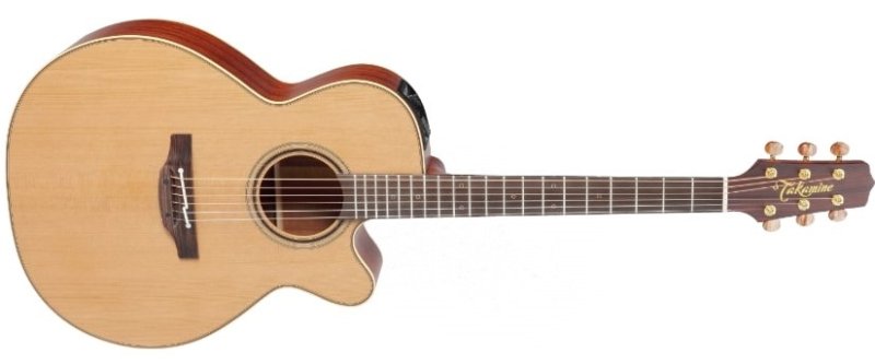 Takamine - Pro Series 3 NEX Body Acoustic Electric Guitar with Case