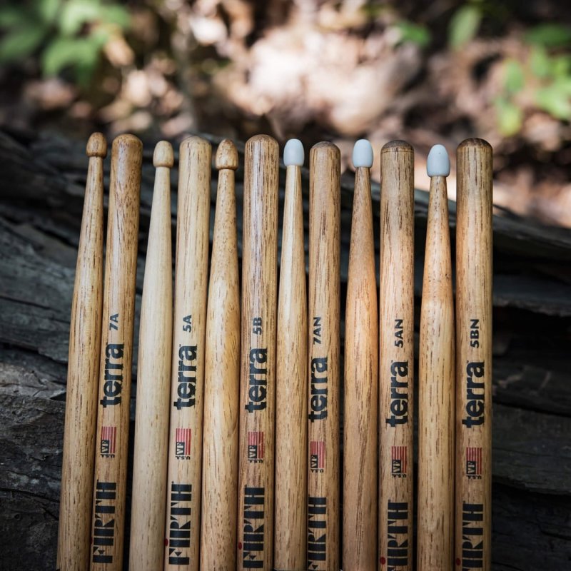 Vic Firth - American Classic 5ATN Terra Series Drumsticks (4-Pair Value Pack)