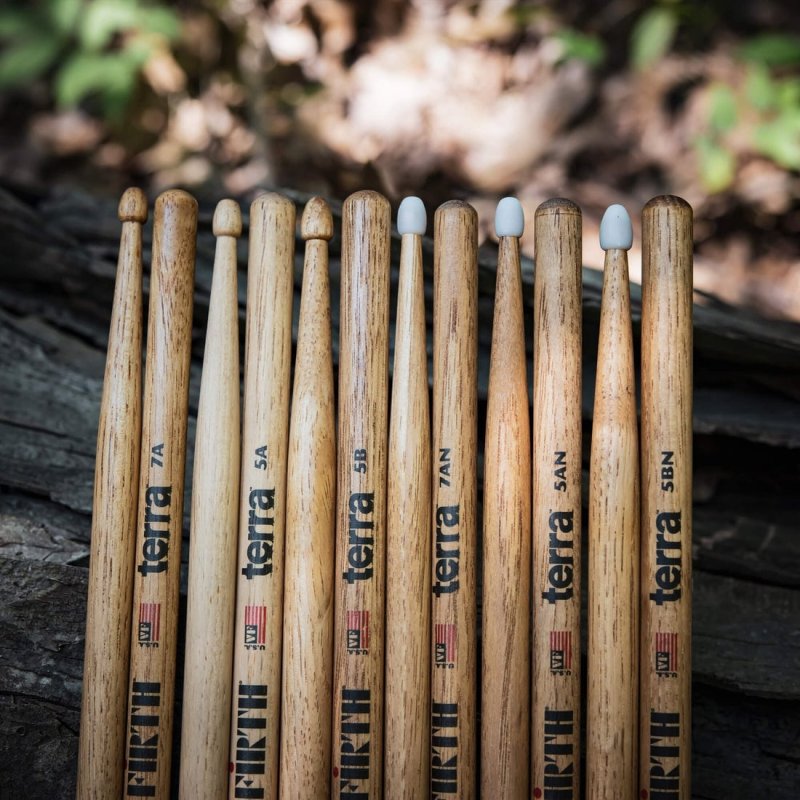 Vic Firth - American Classic 5BTN Terra Series Drumsticks (4-Pair Value Pack)
