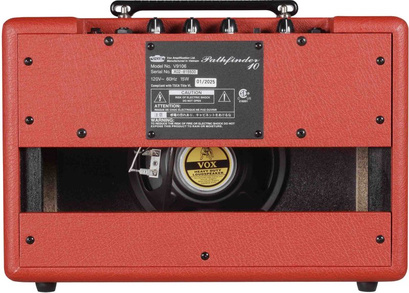 Vox - 10-watt 1-channel 1x6.5" Guitar Combo Amplifier, Red