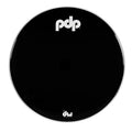 PACIFIC DRUMS & PERC - 18" Black Smooth Kick Resonant Logo Head