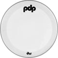PACIFIC DRUMS & PERC - 18" White Coated Kick Resonant Logo Head